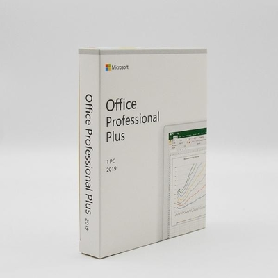 إصدار عالي السرعة من Microsoft Office 2019 Professional DVD Retail Box
